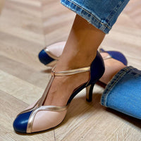 Daniela – Women T-Strap Pumps Shoes - Image 1