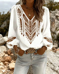 Amelie – Ethnic Embroidered Blouse - Image 1
