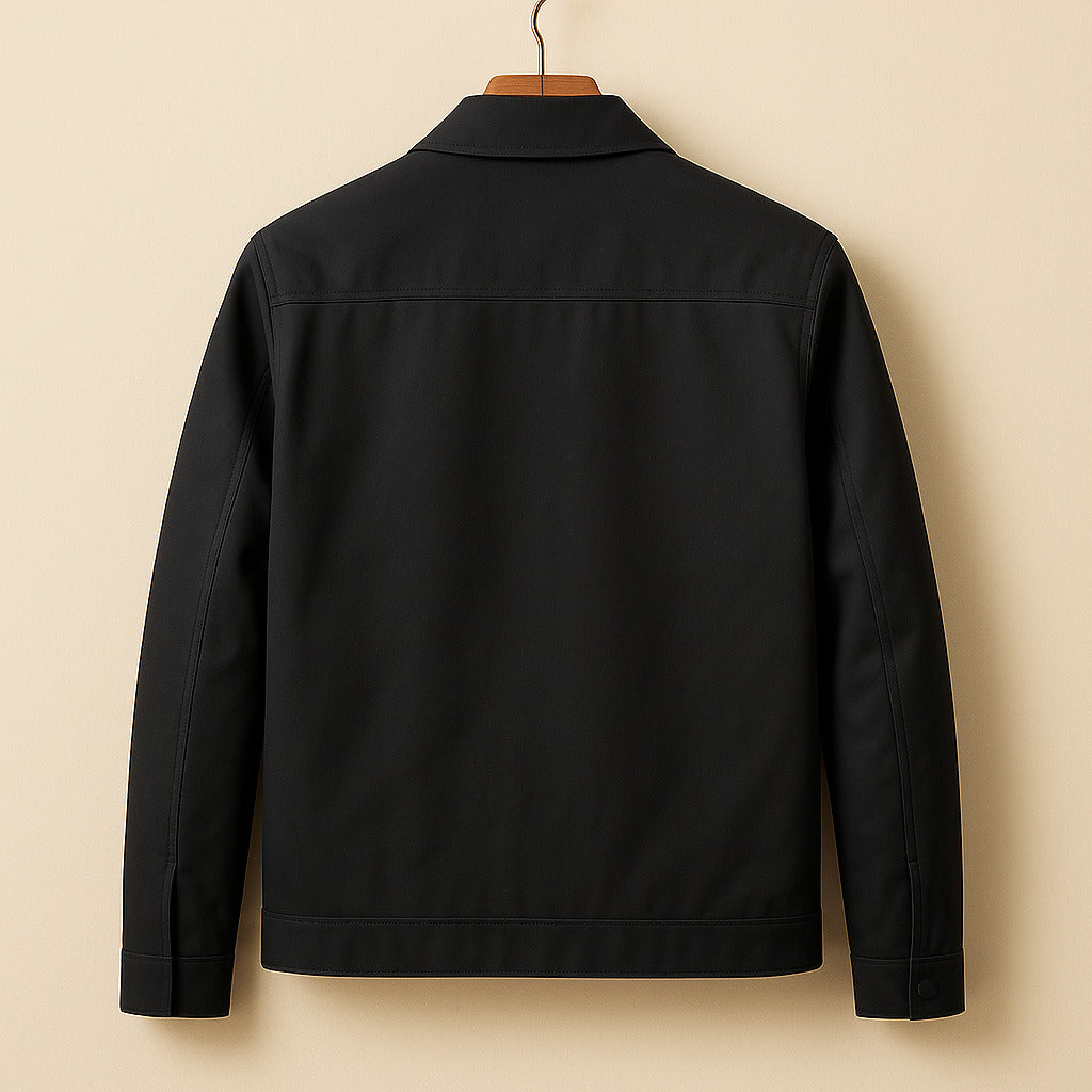 Casual Jacket Men's Slim Fit with Zip Closure - Image 4