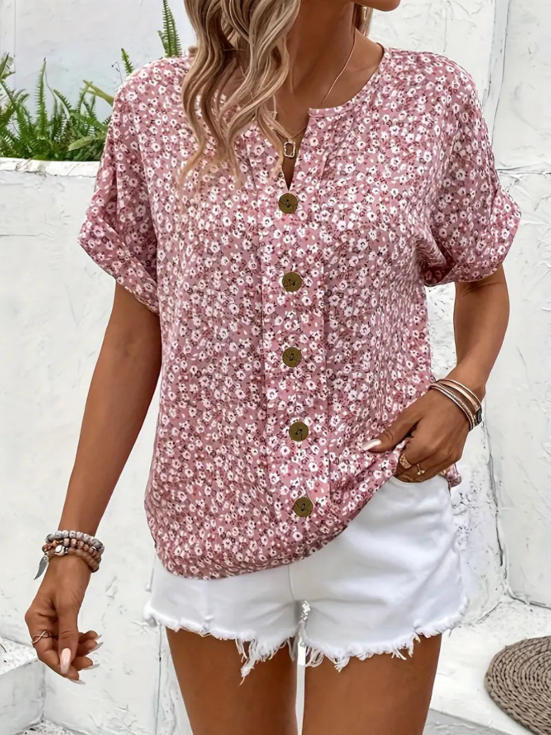 Sophie – Women Floral Print Blouse - Image 3
