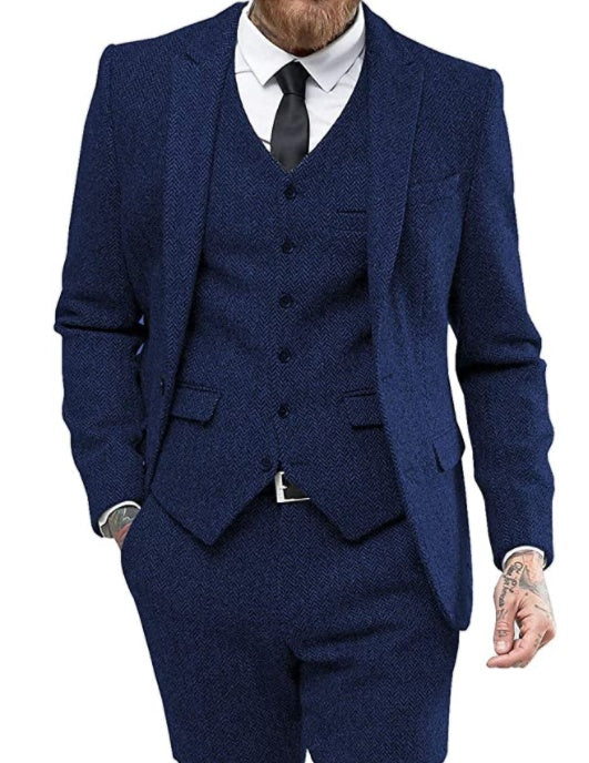 Carlo – Herringbone 3-piece Suit - Image 3