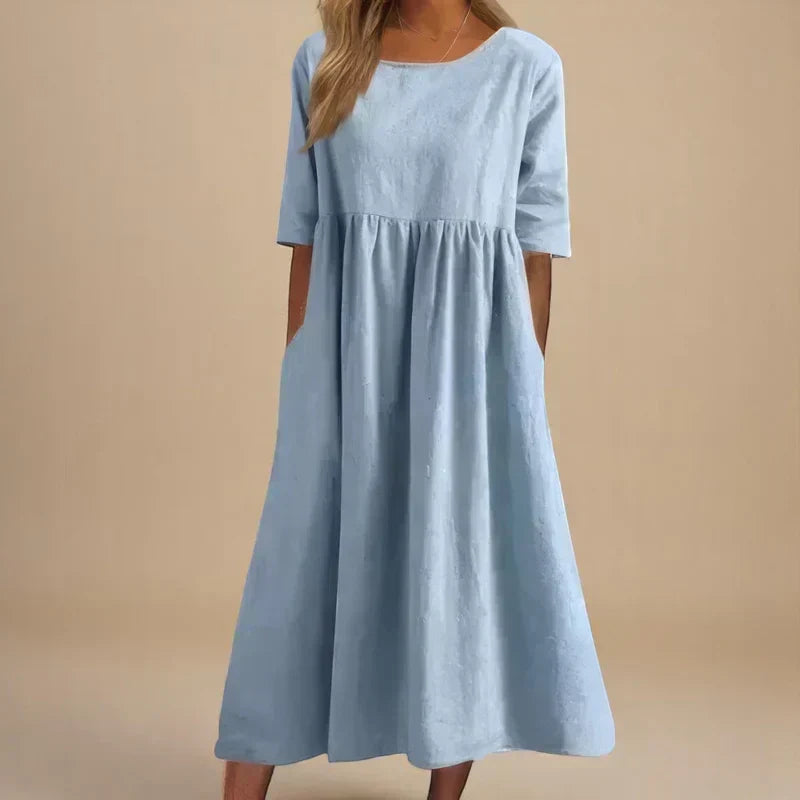 Charlotte – Women Casual Midi Dress - Image 1