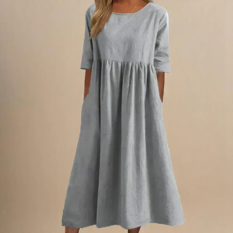 Charlotte – Women Casual Midi Dress - Image 8