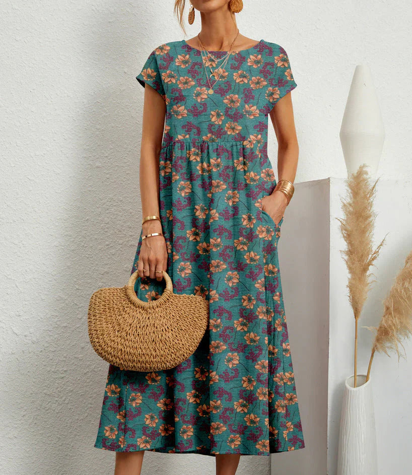Layla – Women Summer Midi Dress - Image 3