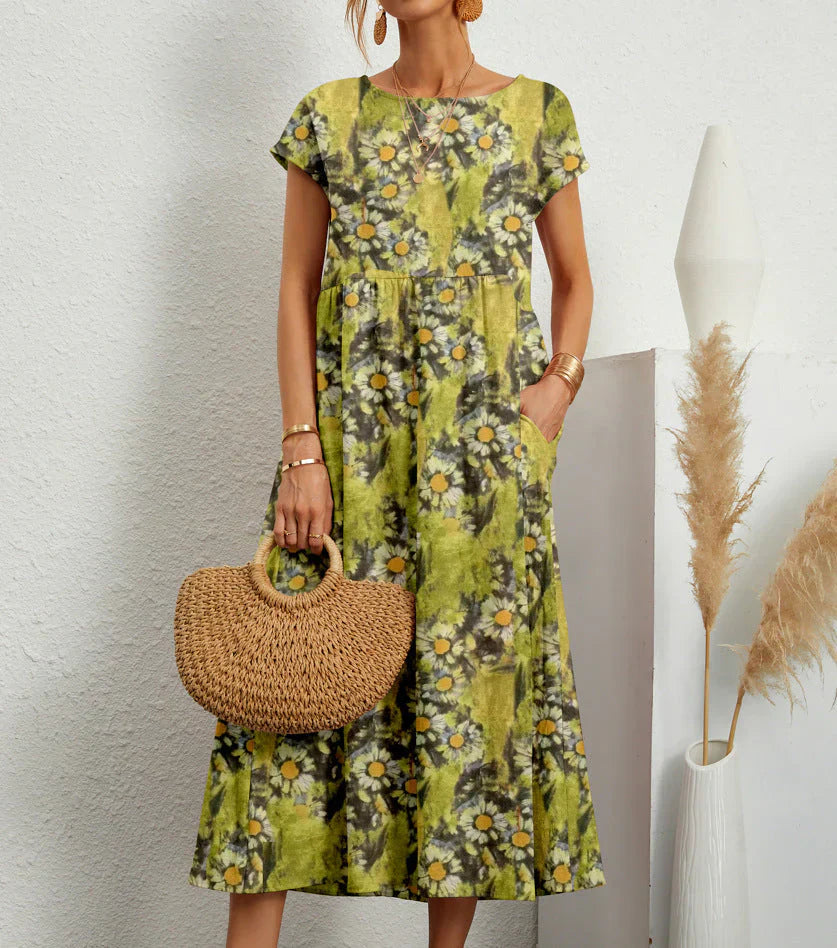 Layla – Women Summer Midi Dress - Image 4