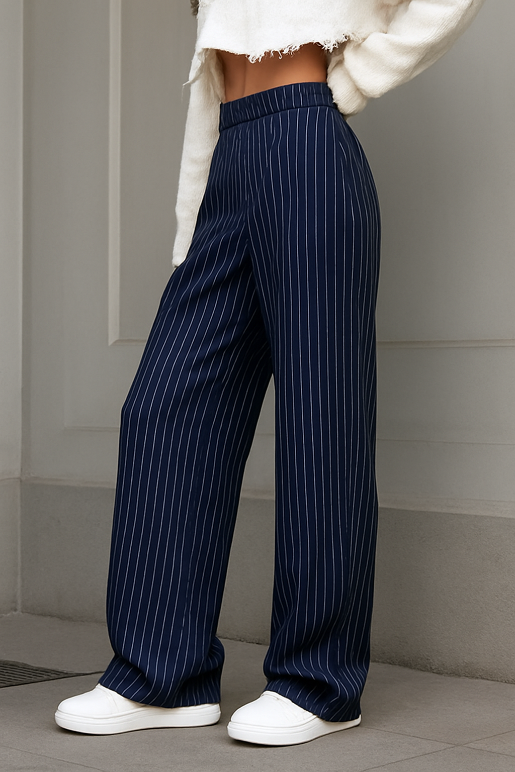Lydia – Tailored Wide-Leg Trousers for Women - Image 3