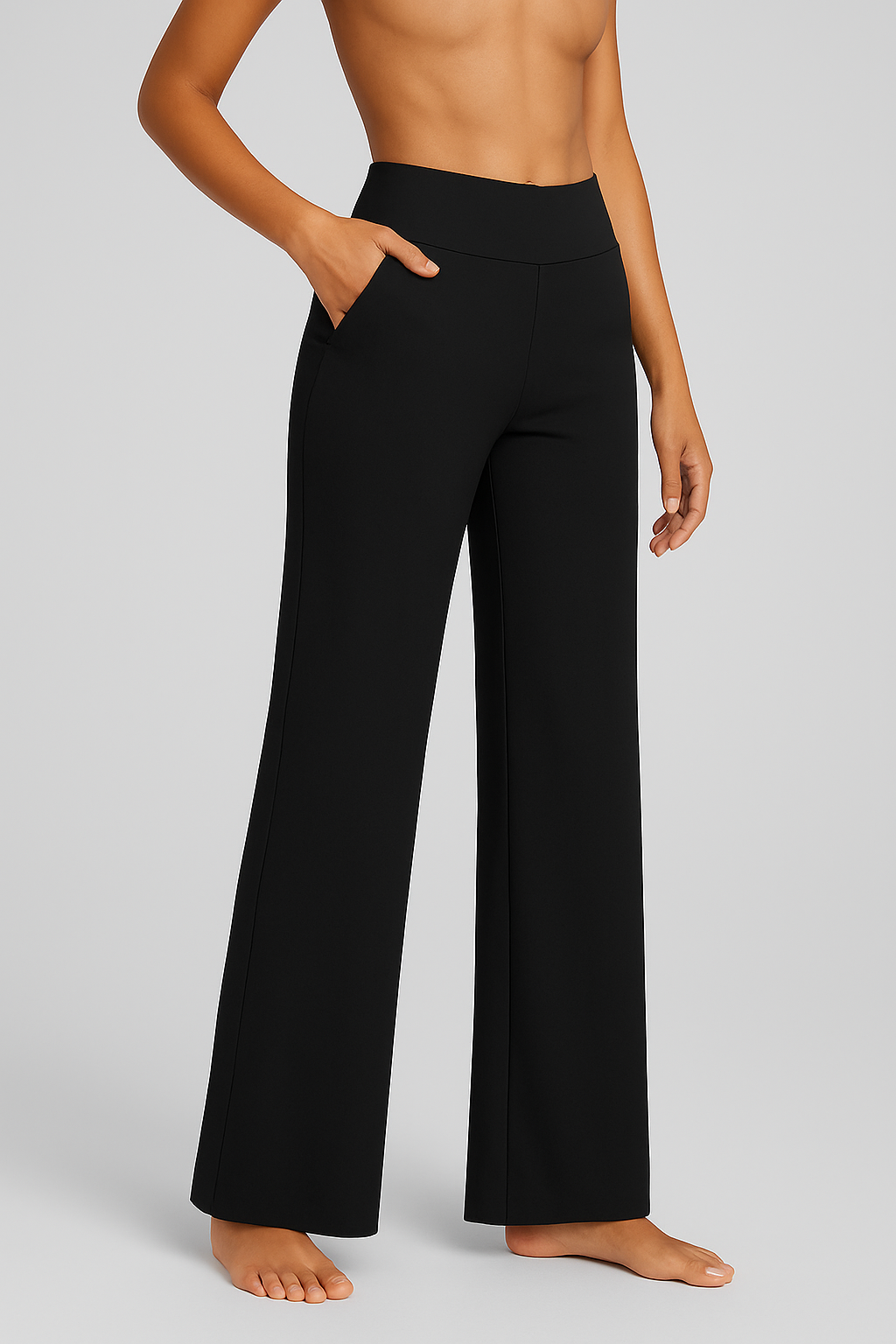 Sophie – Stylish Wide-Leg Trousers for Women - Image 4