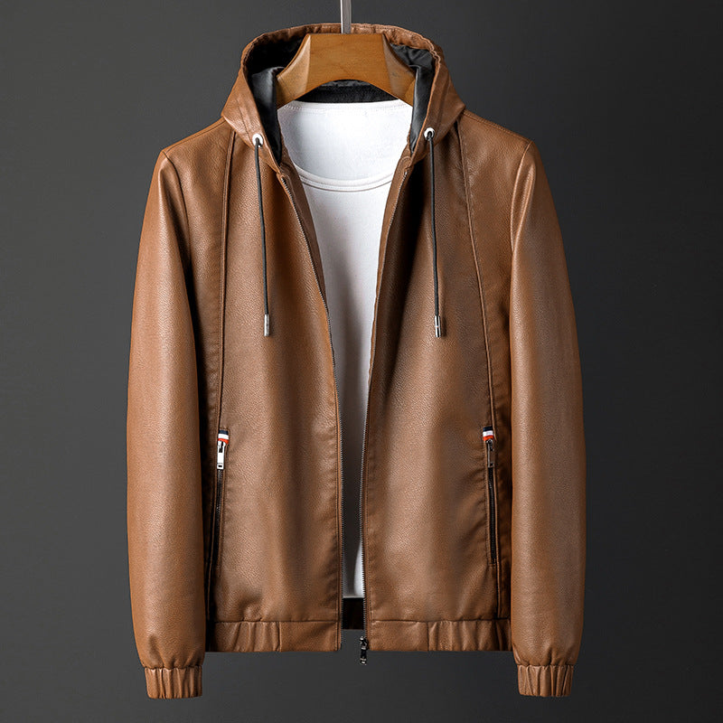 Bomberjacke Herren mit Kapuze | Lässiger Look mit Reißverschluss | J&B - 2 - Jasminaboutique.com