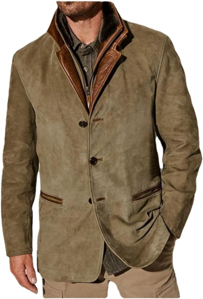 Herren Jacke im Utility-Stil mit kontrastierendem Kragen | J&B - 1 - Jasminaboutique.com