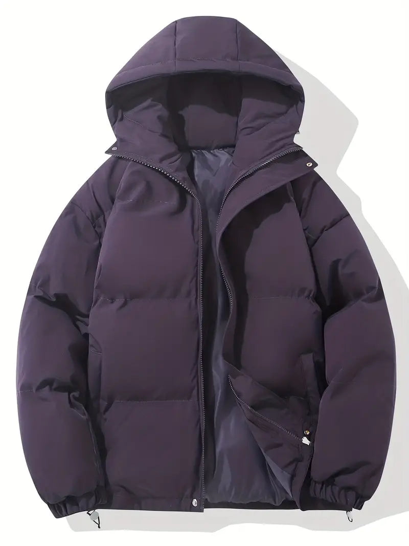 Damen Steppjacke mit Kapuze und Reißverschluss | J&B - 18 - Jasminaboutique.com