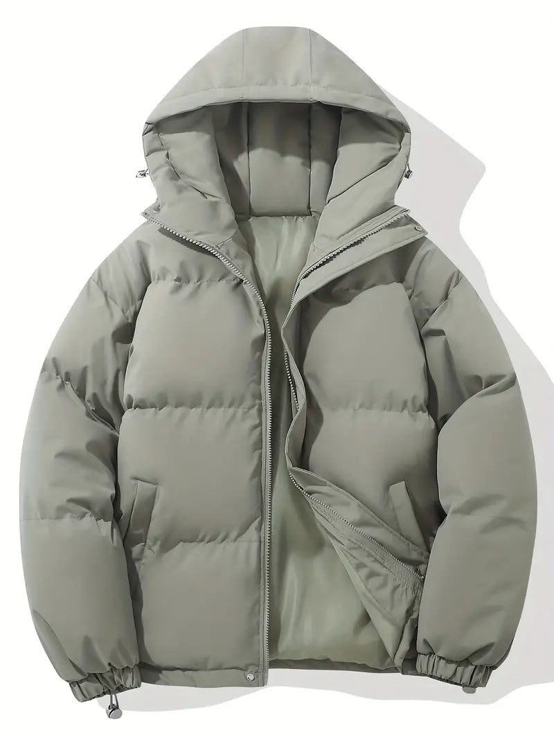 Damen Steppjacke mit Kapuze und Reißverschluss | J&B - 21 - Jasminaboutique.com