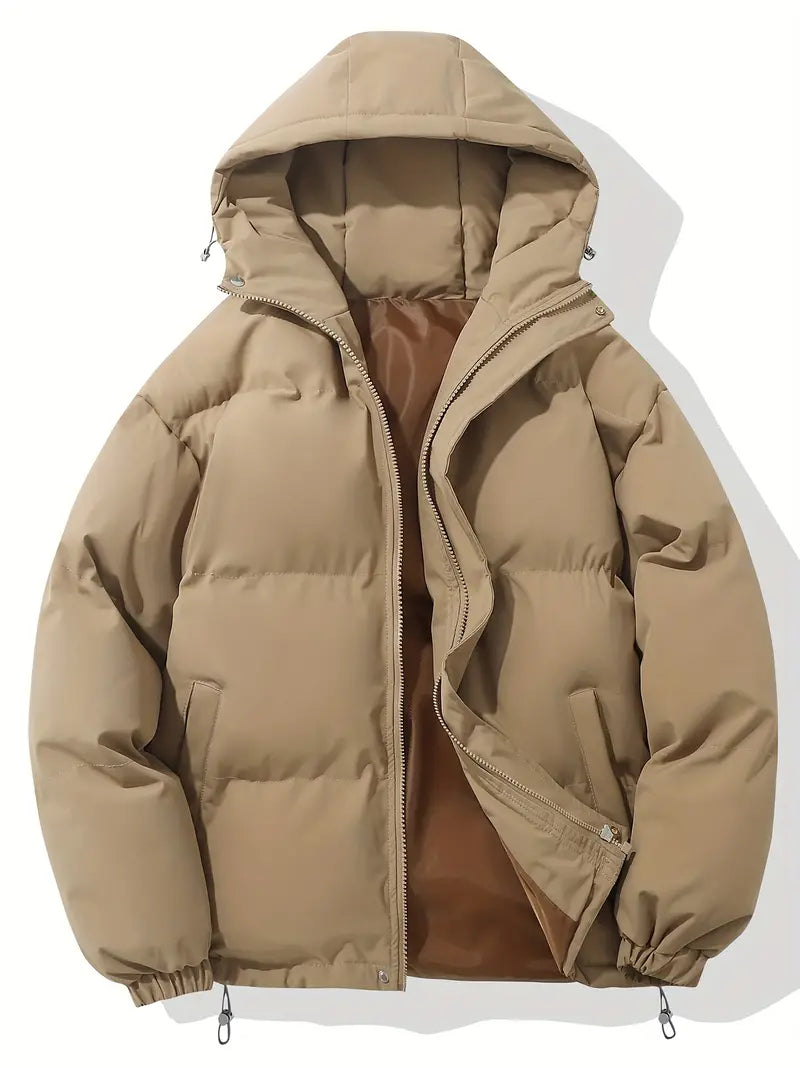 Damen Steppjacke mit Kapuze und Reißverschluss | J&B - 22 - Jasminaboutique.com