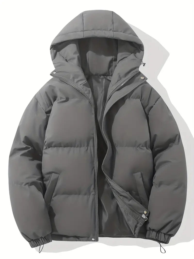 Damen Steppjacke mit Kapuze und Reißverschluss | J&B - 24 - Jasminaboutique.com