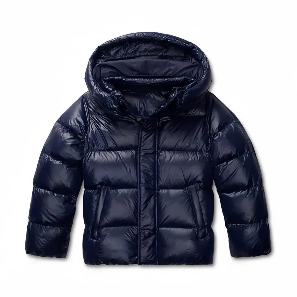 Daunenjacke Damen mit Kapuze und Reißverschluss | J&B - 5 - Jasminaboutique.com