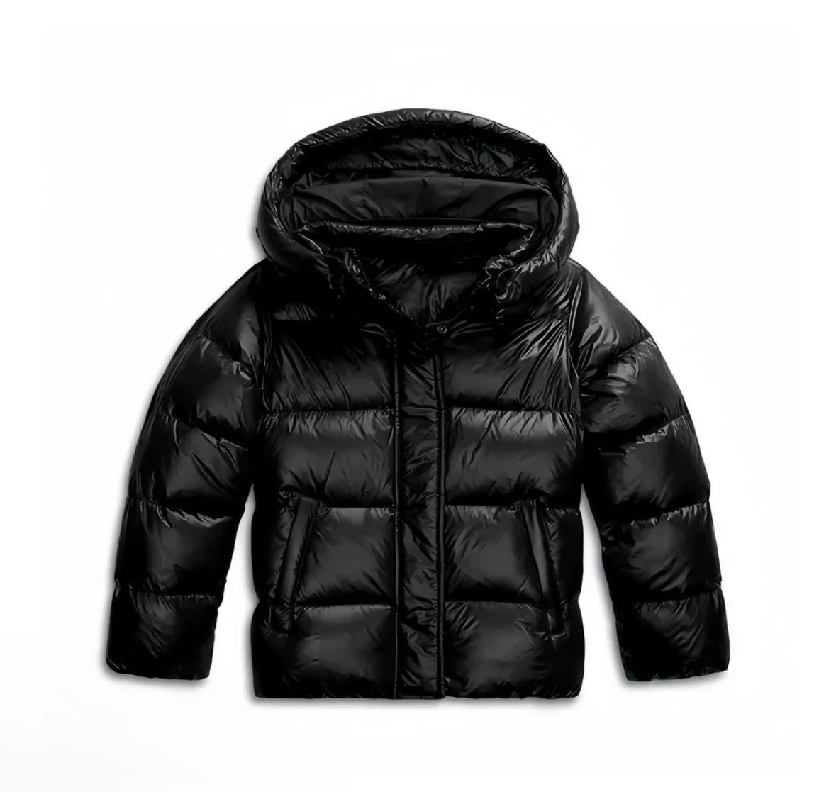 Daunenjacke Damen mit Kapuze und Reißverschluss | J&B - 7 - Jasminaboutique.com