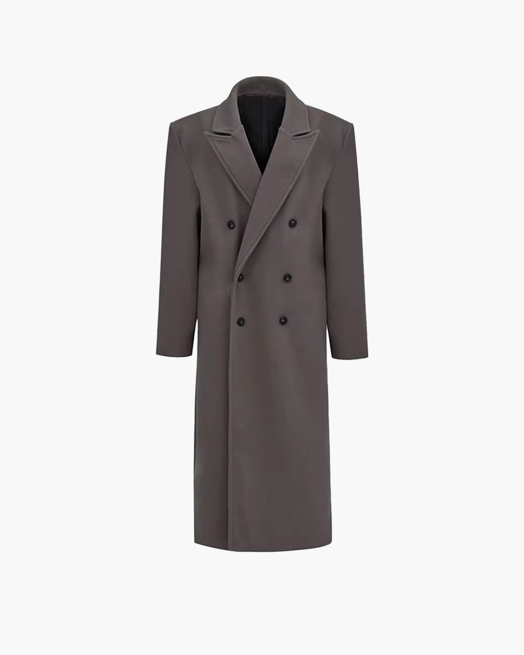 Lange Damenjacke mit lockerer Passform und breitem Revers | J&B - 13 - Jasminaboutique.com