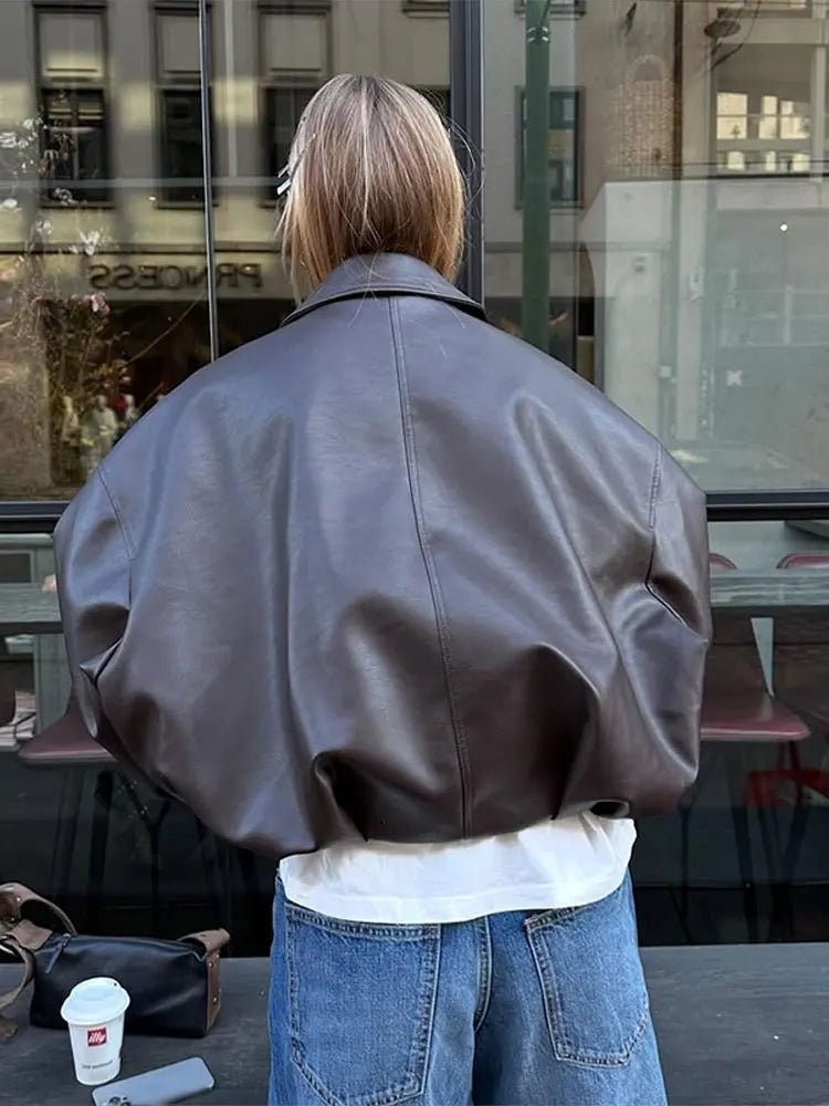 Bomberjacke Damen mit Gürtel und Oversized-Schnitt | J&B - 7 - Jasminaboutique.com