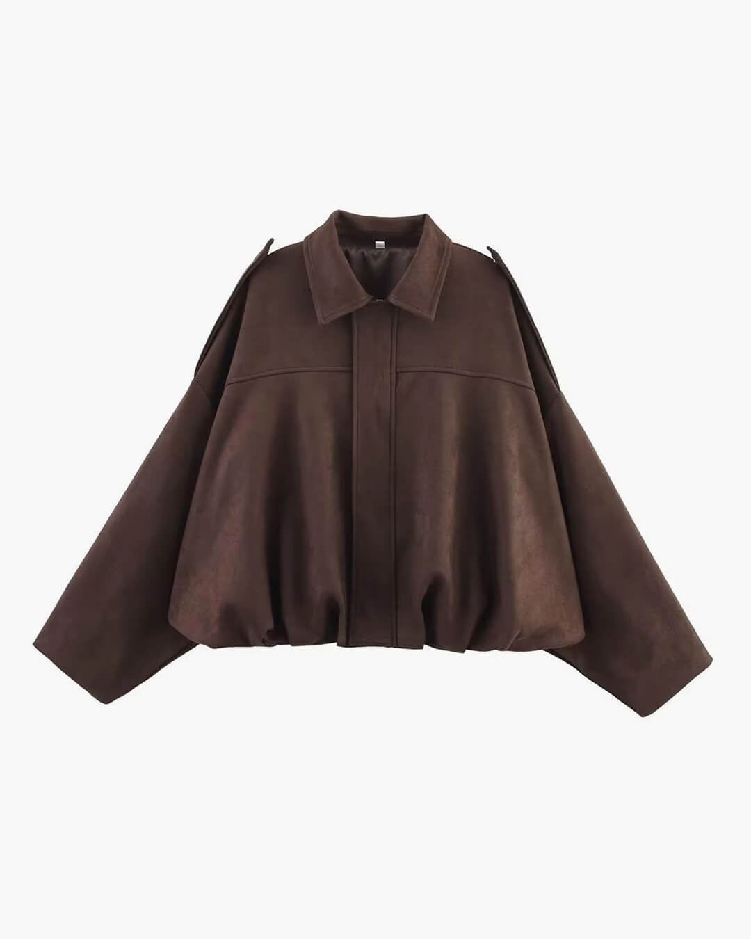 Bomberjacke Damen, oversized Schnitt mit Reißverschluss | J&B - 6 - Jasminaboutique.com