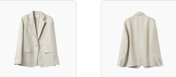 Blazer Damen in lässiger Passform mit gekerbtem Revers | J&B - 1 - Jasminaboutique.com