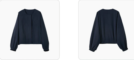 Bomberjacke Damen, lässige Passform, mit Reißverschluss | J&B - 6 - Jasminaboutique.com