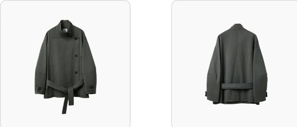 Damenjacke mit Zweireiher-Verschluss und lässiger Passform | J&B - 3 - Jasminaboutique.com