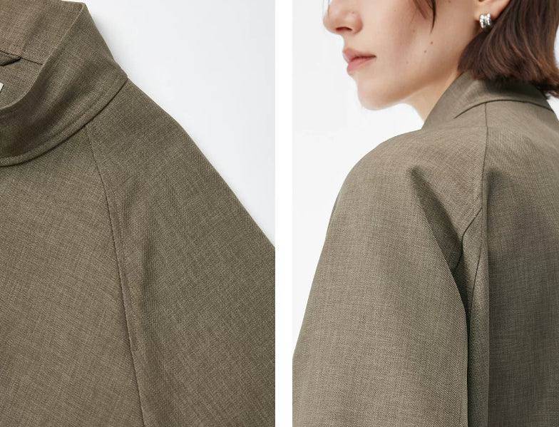 Damen Bomberjacke mit Reißverschluss und lässigem Schnitt | J&B - 1 - Jasminaboutique.com