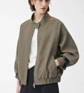 Damen Bomberjacke mit Reißverschluss und lässigem Schnitt | J&B - 7 - Jasminaboutique.com