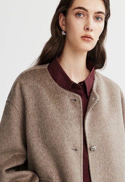 Damenjacke in lockerer Passform mit Knopfverschluss | J&B - 1 - Jasminaboutique.com