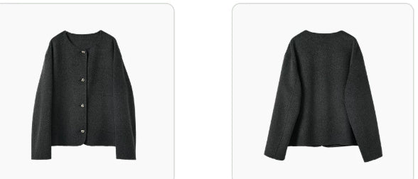 Damenjacke in lockerer Passform mit Knopfverschluss | J&B - 2 - Jasminaboutique.com
