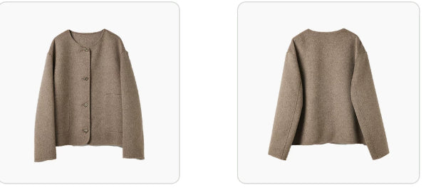 Damenjacke in lockerer Passform mit Knopfverschluss | J&B - 7 - Jasminaboutique.com