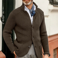 Herrenjacke mit strukturierter Passform und stilvollem Kragen | J&B - 1 - Jasminaboutique.com
