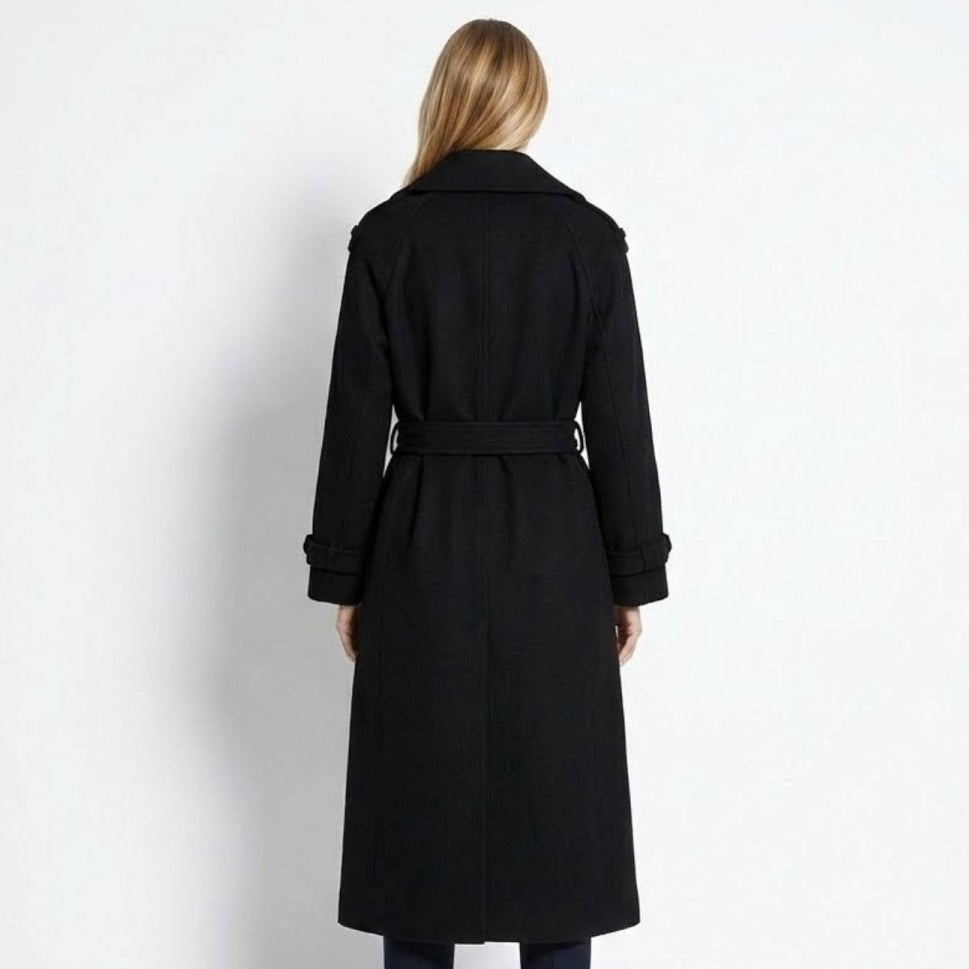 Trenchcoat Damen mit Gürtel und taillierter Passform | J&B - 13 - Jasminaboutique.com