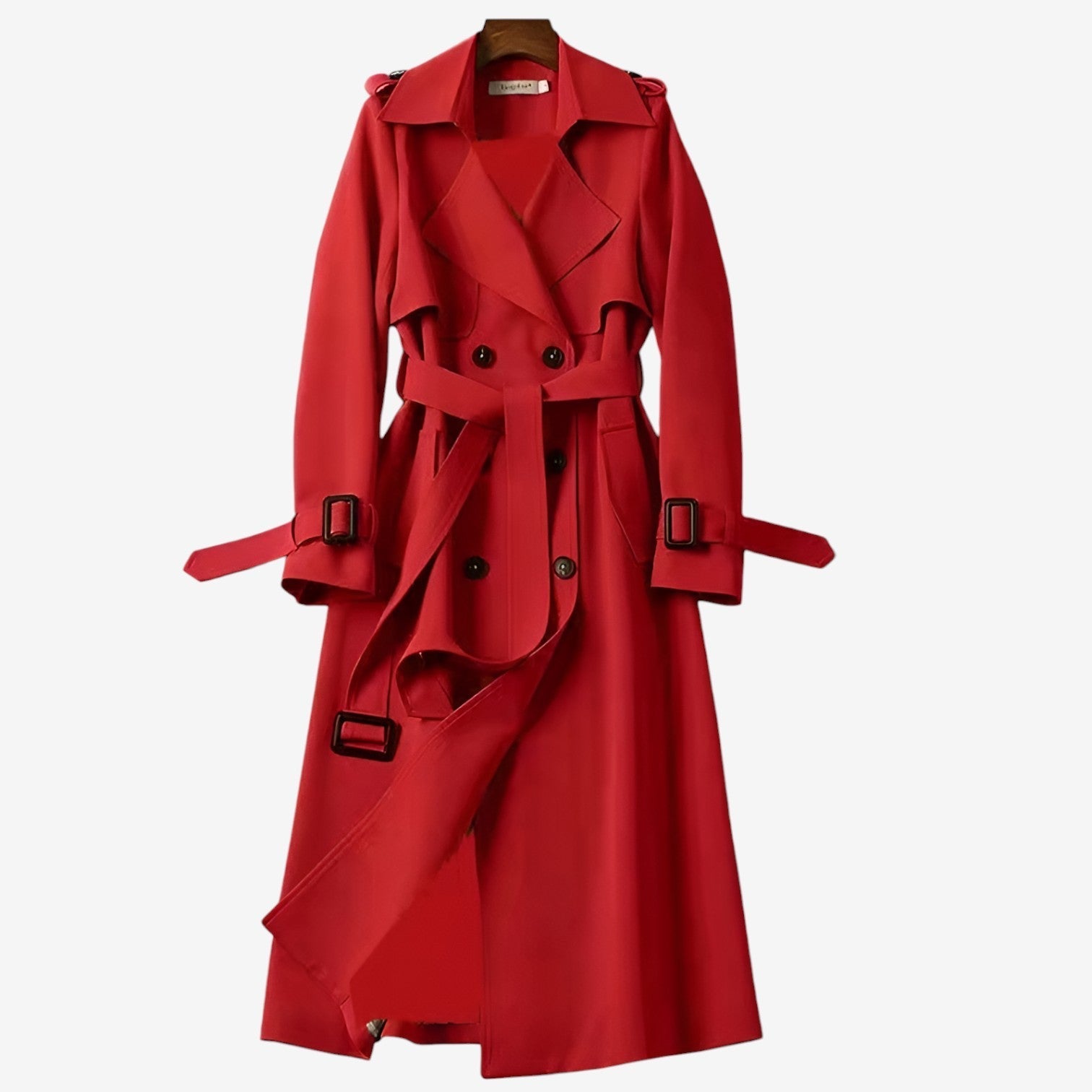 Trenchcoat Damen mit Gürtel und klassischem Schnitt | J&B - 2 - Jasminaboutique.com
