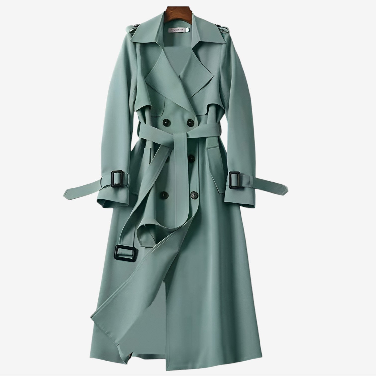 Trenchcoat Damen mit Gürtel und klassischem Schnitt | J&B - 5 - Jasminaboutique.com