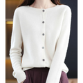 Damen Cardigan mit Knopfleiste und lässiger Passform | J&B - 5 - Jasminaboutique.com