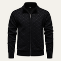 Herrenjacke mit Reißverschluss, strukturierter Passform und modernem Design | J&B - 1 - Jasminaboutique.com