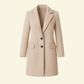 Damenmantel mit taillierter Silhouette und elegantem Kragen | J&B - 1 - Jasminaboutique.com