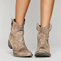 Cowboy-Stiefeletten für Damen im Vintage-Stil mit schicken Details - 1 - Jasminaboutique.com