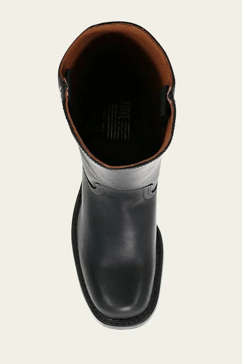 Wadenhohe Stiefel für Damen – Elegantes Modell mit geschlossener Spitze und Blockabsatz - 11 - Jasminaboutique.com
