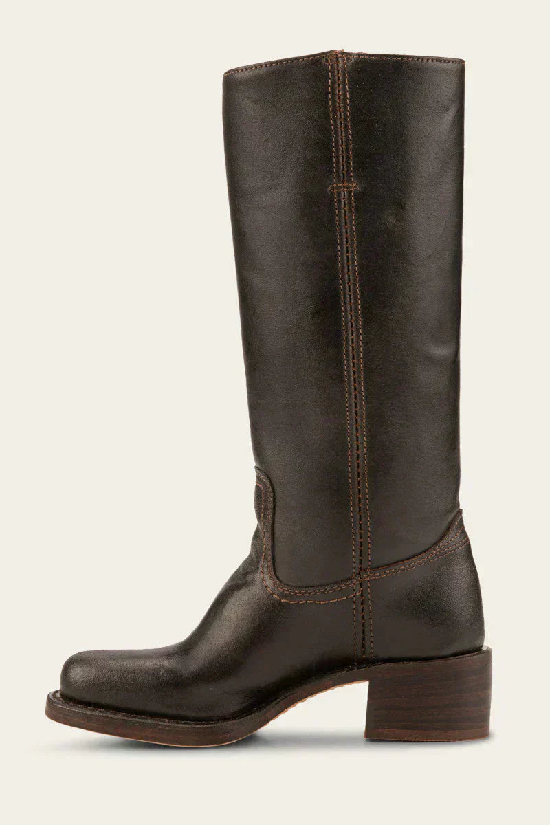 Wadenhohe Stiefel für Damen – Elegantes Modell mit geschlossener Spitze und Blockabsatz - 12 - Jasminaboutique.com