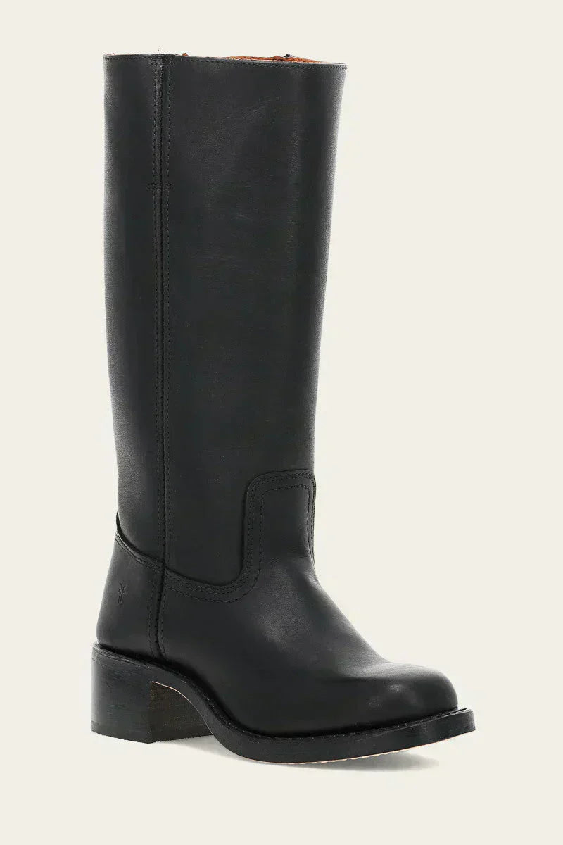 Wadenhohe Stiefel für Damen – Elegantes Modell mit geschlossener Spitze und Blockabsatz - 13 - Jasminaboutique.com