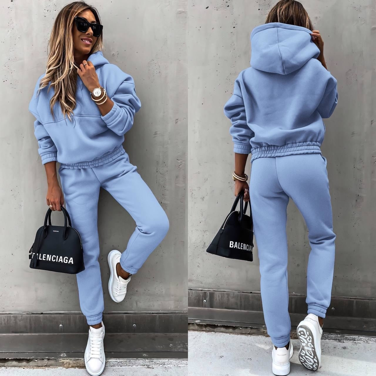 Lounge-Set für Damen in moderner Passform mit kuscheligem Tragekomfort - 1 - Jasminaboutique.com
