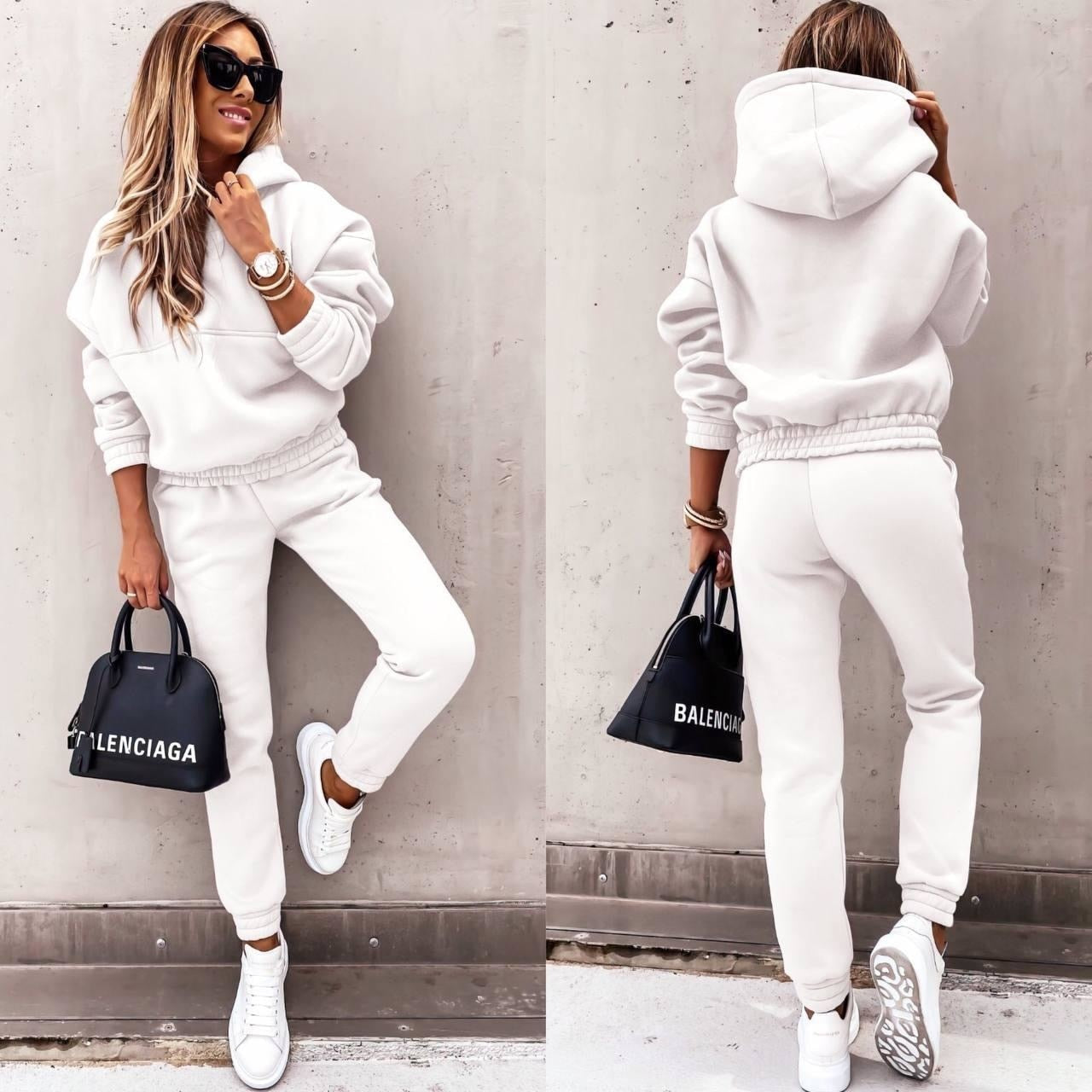Lounge-Set für Damen in moderner Passform mit kuscheligem Tragekomfort - 4 - Jasminaboutique.com
