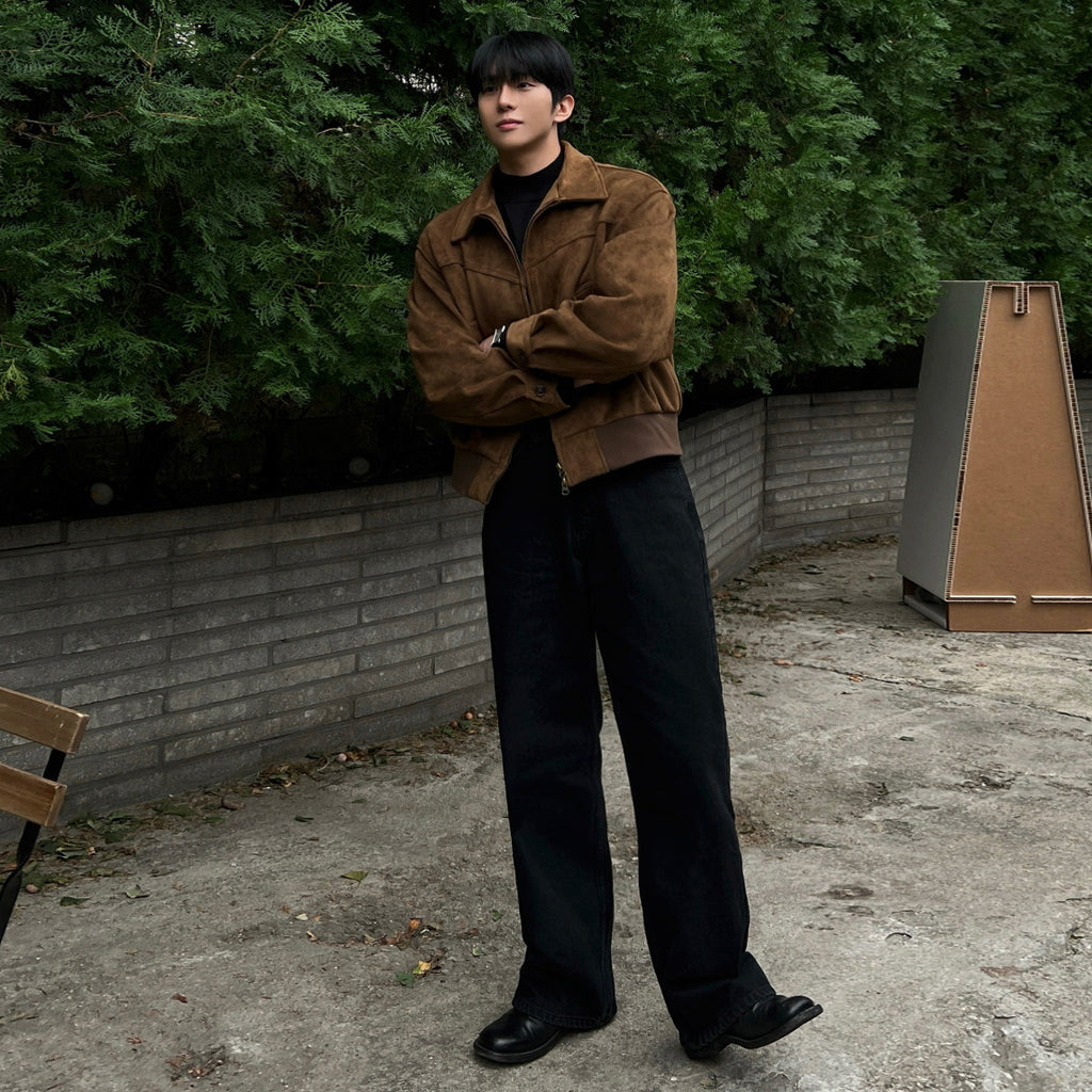 Bomberjacke für Herren im Retro-Stil mit lockerer Passform - 1 - Jasminaboutique.com