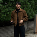 Bomberjacke für Herren im Retro-Stil mit lockerer Passform - 2 - Jasminaboutique.com