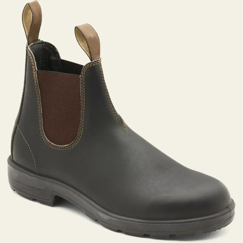 Chelsea-Stiefel für Herren mit Slip-On-Design und robuster Sohle - 1 - Jasminaboutique.com