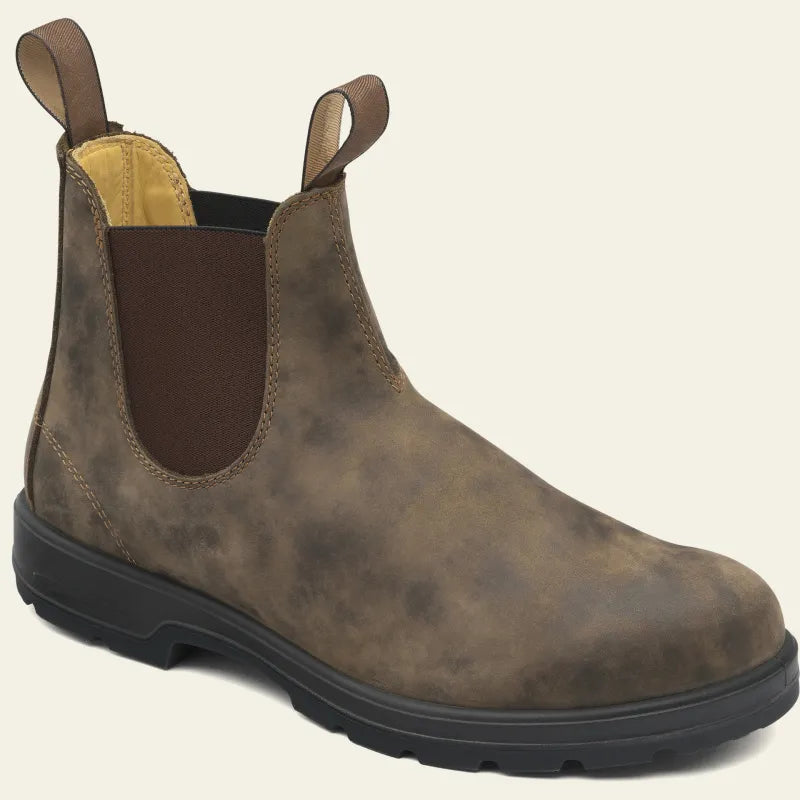 Chelsea-Stiefel für Herren mit Slip-On-Design und robuster Sohle - 3 - Jasminaboutique.com