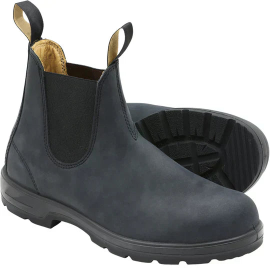 Chelsea-Stiefel für Herren mit Slip-On-Design und robuster Sohle - 4 - Jasminaboutique.com