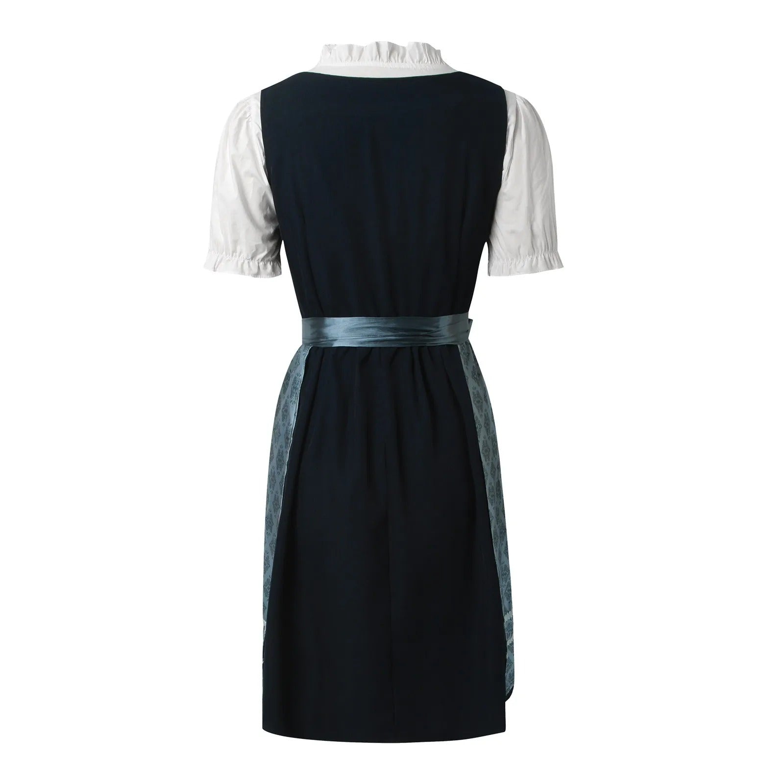 Dirndl Damen – Hoch taillierter Schnitt mit floralem Muster | J&B - 5 - Jasminaboutique.com