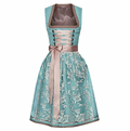 Dirndl Damen im klassischen Schnitt mit Herzausschnitt und eleganter Stickerei | J&B - 6 - Jasminaboutique.com